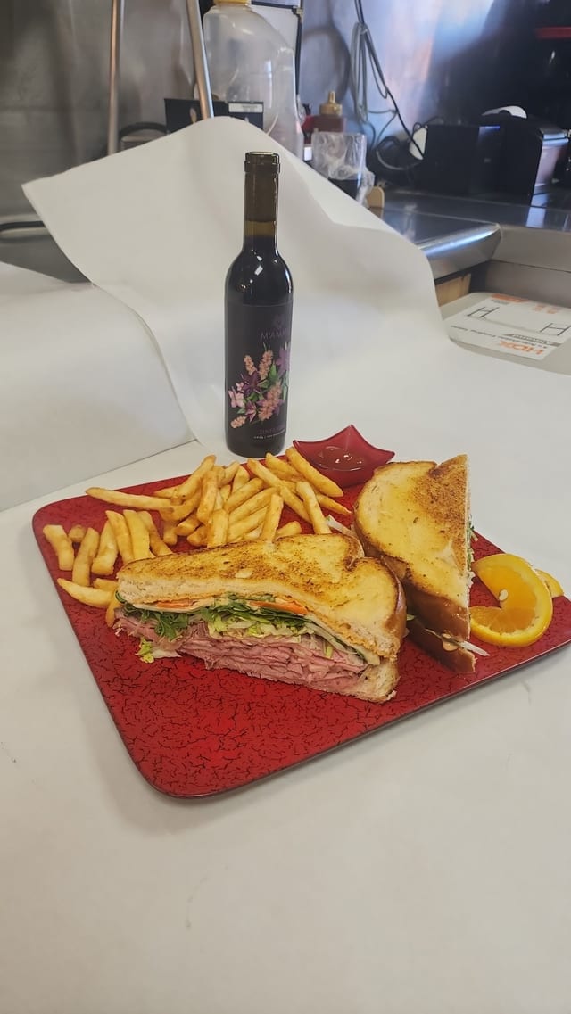 Steak Sandwich.