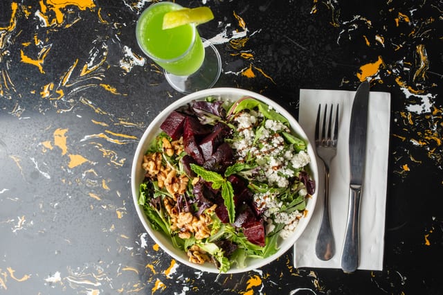 Roasted Beet & Feta.